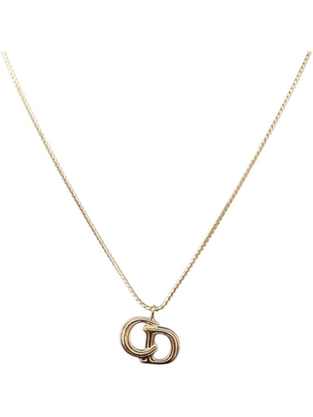 Christian Dior Necklace metal Gold